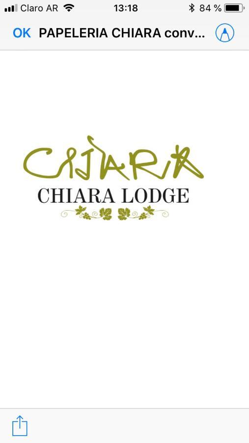 Chiara Lodge 차크라스데코리아 외부 사진